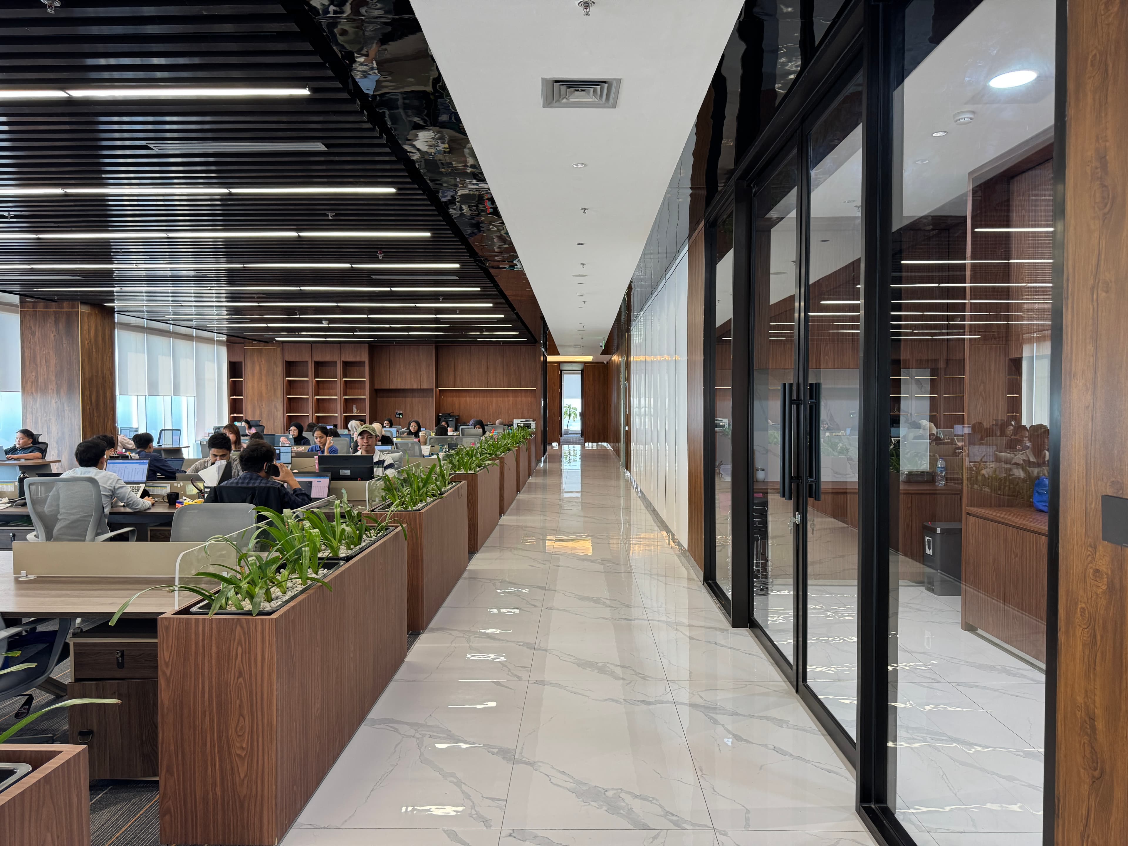 WIN Holdings boardroom and business discussion