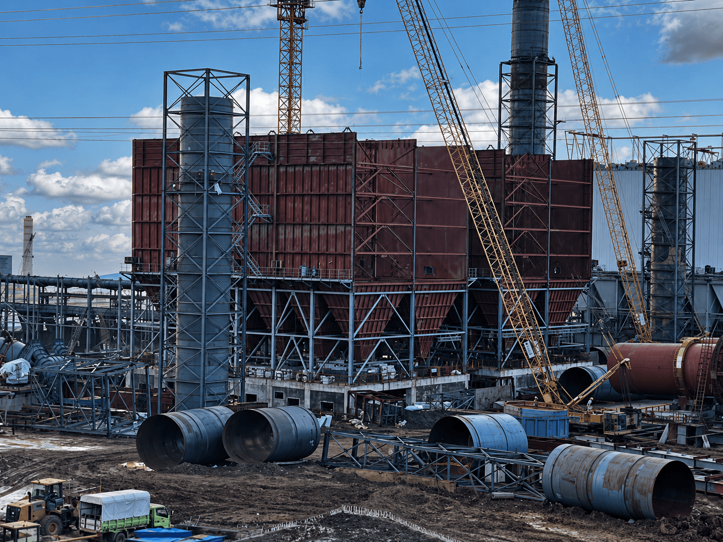Industrial construction project 5